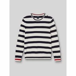 Devred Pull col rond en Coton for Pulls & Gilets Couleur Blanc Neige