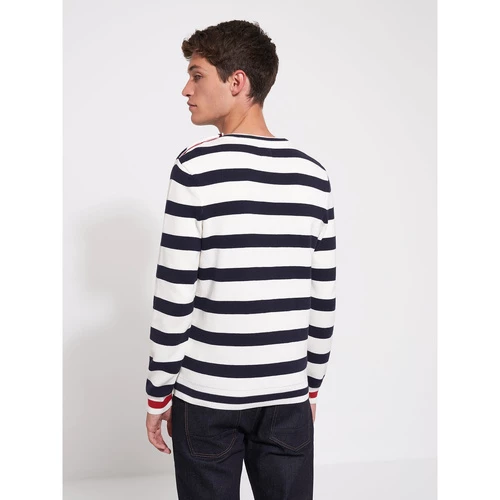 Devred Pull col rond en Coton for Pulls & Gilets Couleur Blanc Neige – Image 2