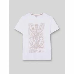 Devred Tee shirt en coton à motif placé devant for T-shirts & Polos Couleur Blanc