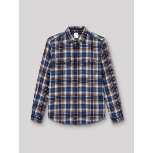 Devred Chemise casual à carreaux for Chemises Couleur Bleu Indien – Image 3