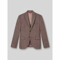 Devred Veste coordonnable slim à carreaux for Costumes et cravates Couleur Humus