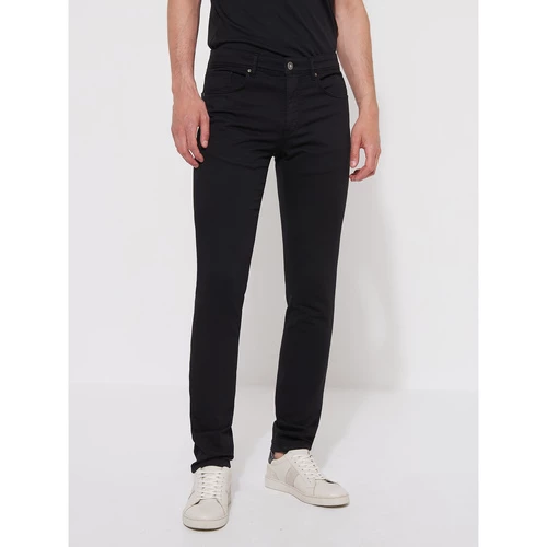 Devred Jean couleur slim en coton élasthane uni for Jeans Couleur Noir – Image 2