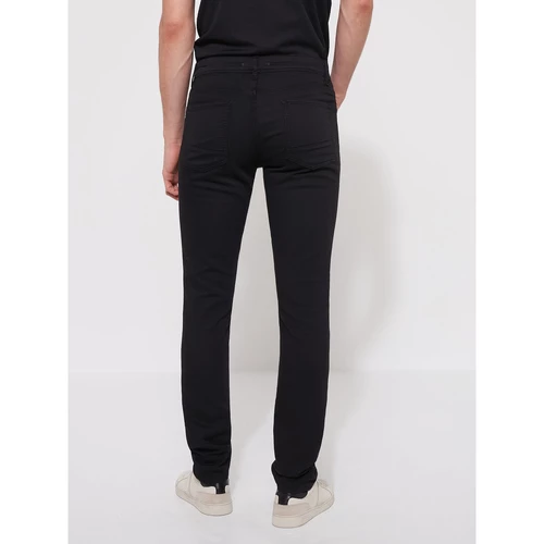 Devred Jean couleur slim en coton élasthane uni for Jeans Couleur Noir – Image 3