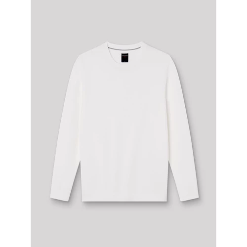 Devred Pull col rond en Coton for Pulls & Gilets Couleur Blanc Neige