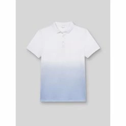 Devred Polo manches courtes en coton uni ombré for T-shirts & Polos Couleur Bleu Doux
