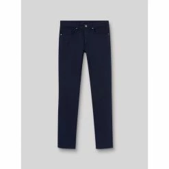 Devred Jean couleur slim en coton élasthane uni for Jeans Couleur Deep Blue