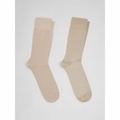 Devred Chaussettes homme faux unies for Chaussettes et collants Couleur Beige