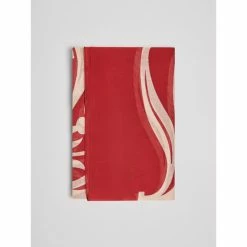 Devred Echarpe 100% viscose fantaisie for Accessoires textile Couleur Rouge Ocre