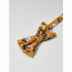 Devred Noeud papillon 100% laine fleuri for Costumes et cravates Couleur Tournesol