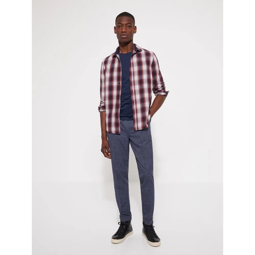 Devred Chemise casual à carreaux for Chemises Couleur Prune – Image 3