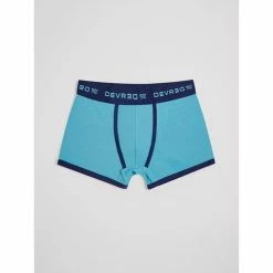 Devred Caleçon homme uni for Caleçons Couleur Bleu Turquoise