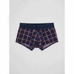 Devred Caleçon homme à carreaux for Caleçons Couleur Dark Navy