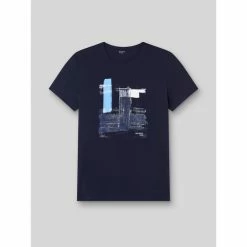 Devred Tee shirt uni for T-shirts & Polos Couleur Bleu Dur