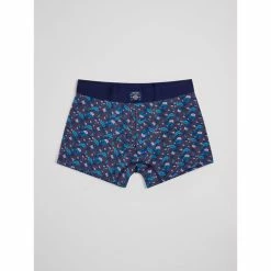 Devred Caleçon homme fleuri for Caleçons Couleur Bleu Turquoise