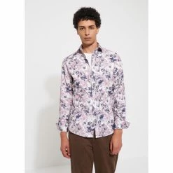 Devred Chemise casual imprimée for Chemises Couleur Lavande