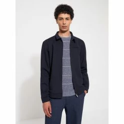 Devred Pull col rond en Coton for Pulls & Gilets Couleur Bleu Medieval