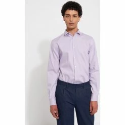 Devred Chemise ville unie for Chemises Couleur Lavande