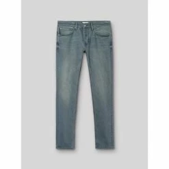 Devred Jean couleur slim en coton élasthane for Jeans Couleur Bleu Gris