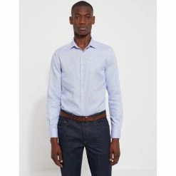 Devred Chemise ville fantaisie for Chemises Couleur Bleu Gendarme