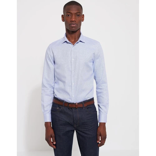 Devred Chemise ville fantaisie for Chemises Couleur Bleu Gendarme