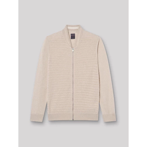 Devred Cardigan zippé for Pulls & Gilets Couleur Humus