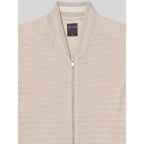 Devred Cardigan zippé for Pulls & Gilets Couleur Humus – Image 2