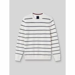 Devred Pull col rond en Coton for Pulls & Gilets Couleur Blanc Neige