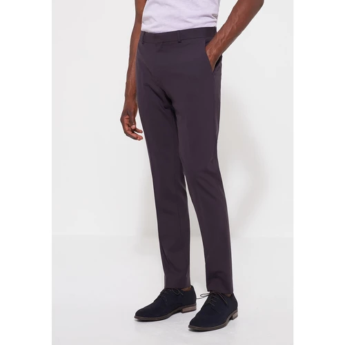 Devred Pantalon de costume extra-slim en laine for Costumes et cravates Couleur Violine – Image 2