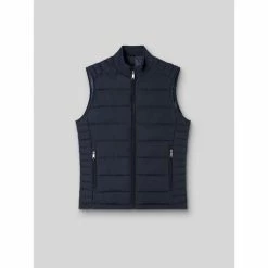 Devred Gilet fin sans manche casual uni for Manteaux Couleur Deep Blue