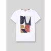 Devred Tee shirt en coton à motif placé devant for T-shirts & Polos Couleur Blanc