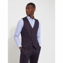 Devred GILET SANS MANCHE VILLE HOMME for Costumes et cravates Couleur Violine