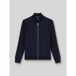 Devred Cardigan col teddy for Pulls & Gilets Couleur Bleu Medieval