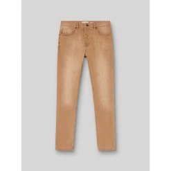 Devred Pantalon 5 poches homme uni for Jeans Couleur Beige