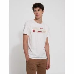 Devred Tee shirt en coton uni for T-shirts & Polos Couleur Ecru