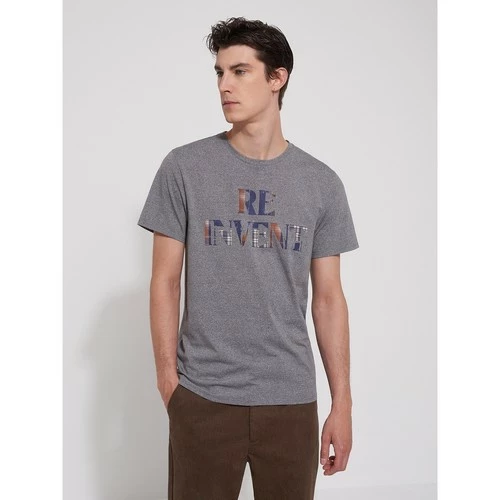 Devred Tee shirt chiné for T-shirts & Polos Couleur Gris Chine Clair