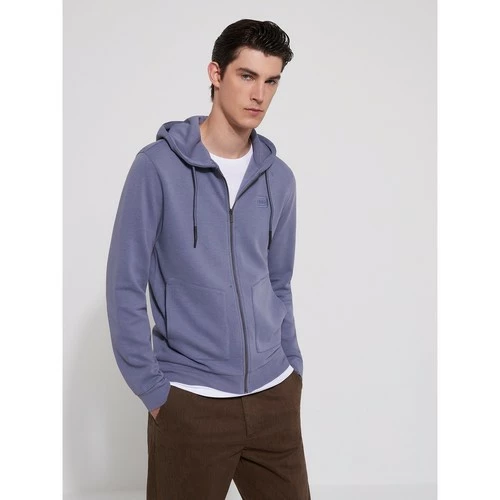 Devred Sweat zippé à capuche for Sweats & Polaires Couleur Bleu Gris