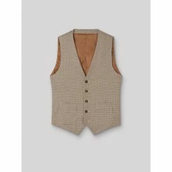 Devred GILET SANS MANCHE VILLE HOMME for Costumes et cravates Couleur Marron Dune
