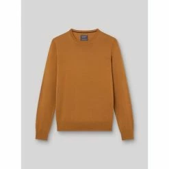 Devred Pull col rond en laine mérinos for Pulls & Gilets Couleur Tournesol