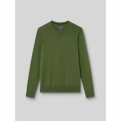 Devred Pull col rond en laine mérinos for Pulls & Gilets Couleur Vert Classic
