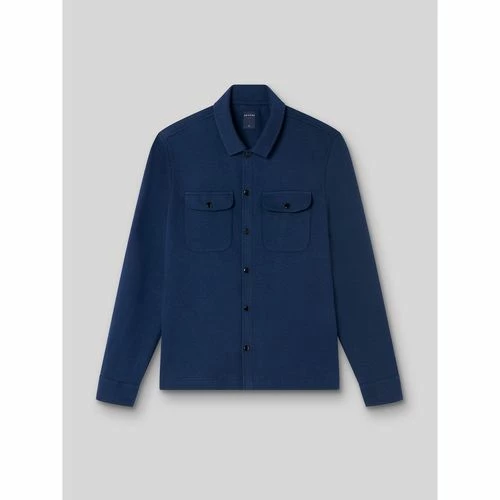 Devred Surchemise en coton majoritaire for Sweats & Polaires Couleur Bleu Indien