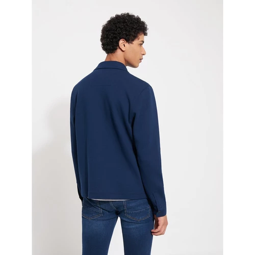 Devred Surchemise en coton majoritaire for Sweats & Polaires Couleur Bleu Indien – Image 3