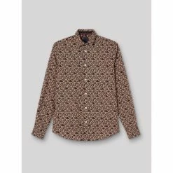 Devred Chemise casual imprimée for Chemises Couleur Blanc Neige