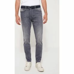 Devred Jean relaxed fit en coton délavé for Jeans Couleur Gris