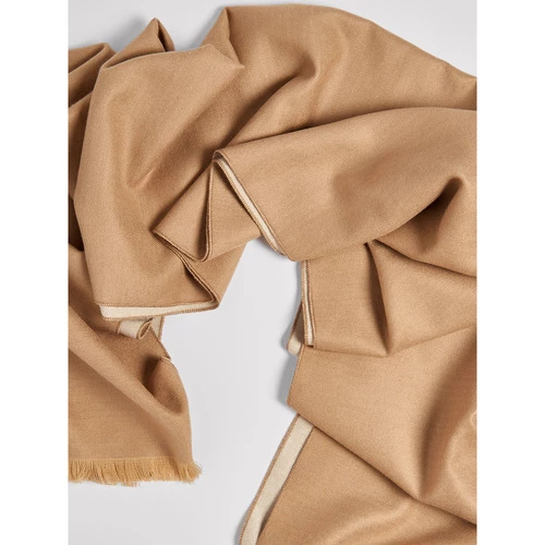 Devred Echarpe en poly-viscose uni for Accessoires textile Couleur Beige – Image 2