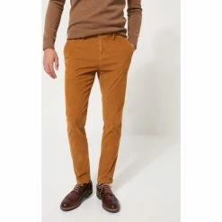 Devred Pantalon en coton élasthane armuré for Pantalons Couleur Mordore