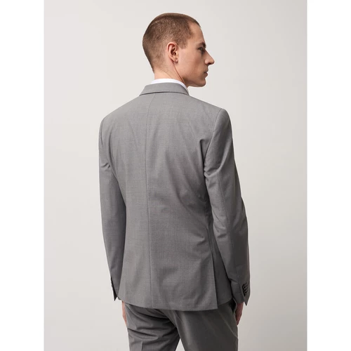 Devred Veste extraslim stretch laine 120's for Costumes et cravates Couleur Gris – Image 3