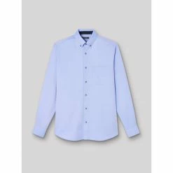 Devred Chemise ville unie en jersey for Chemises Couleur Bleu Gendarme