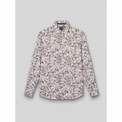 Devred Chemise casual imprimé for Chemises Couleur Blanc Neige