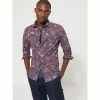 Devred Chemise casual imprimée for Chemises Couleur Bleu Indien