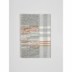 Devred Echarpe en poly-viscose à carreaux for Accessoires textile Couleur Gris Chine Clair